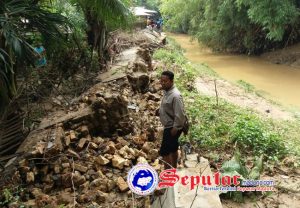 DPRD Pamekasan Tuding Ambrolnya Tanggul Sungai Akibat Salah Konstruksi