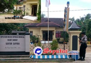 Tas Diduga Bom Nyaris Hancurkan Polsek Gapura