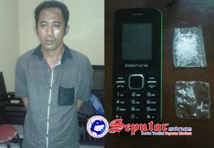 Jual Sabu seberat 1 gram Samsul Arifin Masuk Penjara Polres Sumenep