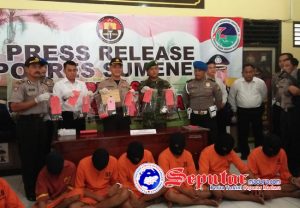 Polres Sumenep Ringkus 15 Tersangka Narkoba Dengan BB 89 95 gram