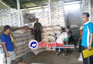 Program Sergap Danramil Kota Sumenep Kirim Gabah ke Bulog