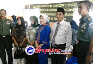 Kodim Sumenep Hadiri Pelaksanaan Kegiatan KB Kesehatan di Kecamatan Bluto