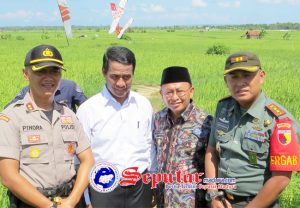 Dandim Sumenep Hadiri Kunker Menteri BUMN Dan Menteri Pertanian