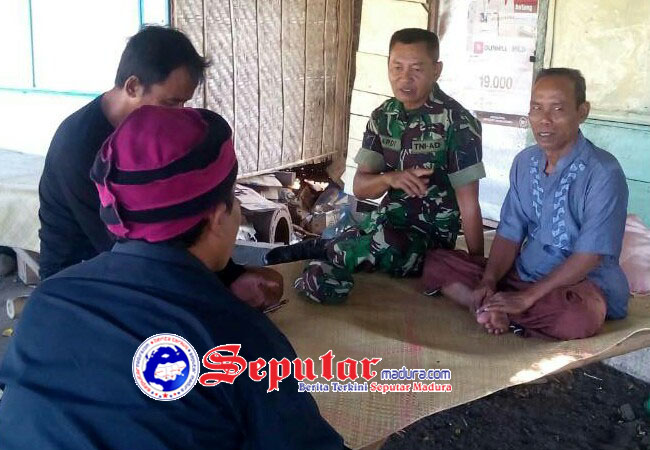 Komsos Ala Babinsa Tonduk Dengan Cangkrukan Bersama Warga Binaan
