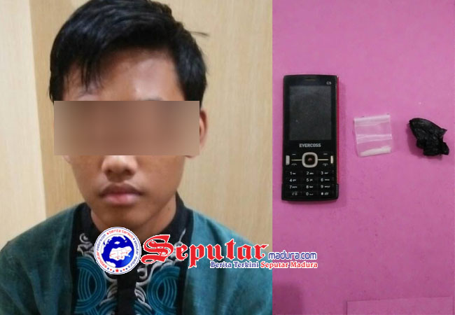 Pemuda Sumenep Jadi Kurir Sabu Dibekuk Polisi
