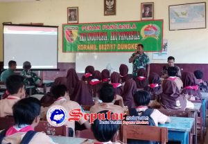 Bentuk Sikap dan Karakter Siswa SMPN 1 Dungkek Sumenep Dengan Wasbang dan PBB