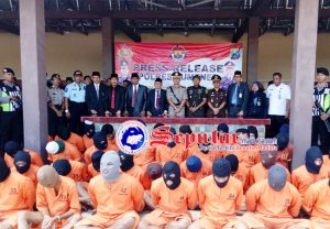 208 Pelaku Kriminal Diborgol Polres Sumenep
