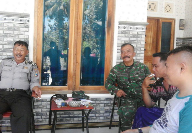Kamtibmas Wilayah Saronggi Sumenep Libatkan Warga