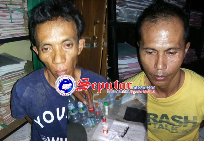 Asyik Pesta Sabu Dua Warga Sumenep Diringkus Polisi