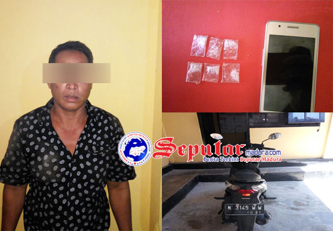 Jual Sabu Warga Pulau Sapeken Sumenep Diringkus Polisi