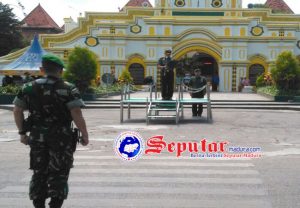 Danrem 084 Bhaskara Jaya Pimpin Gelar Pengamanan RI 1
