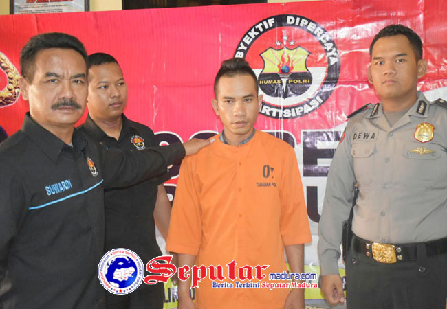 Penagih Cicilan asal Pamekasan Diringkus Polres Sumenep