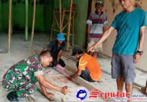 Begini Cara Babinsa Ambunten Sumenep Dekati Warga Binaannya