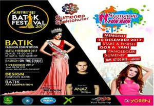 Meriahkan Batik Sumenep Festival dan Fun Run Dengan Kehadiran Putri Indonesia