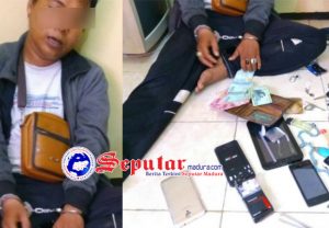 Spion Motor Jadi Penyimpanan Narkoba Pria Asal Ambunten Sumenep Diringkus