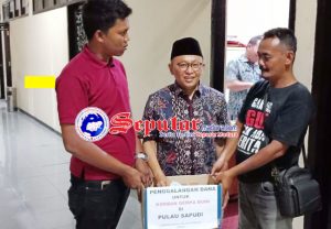 Peduli Gempa Sapudi Jurnalis Sumenep Kumpulkan Dana 2 Juta Lebih Dihari Pertama