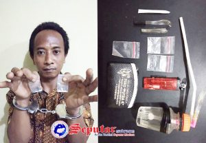 Jual Sabu di Rumahnya Warga Sumenep Ditangkap Polisi
