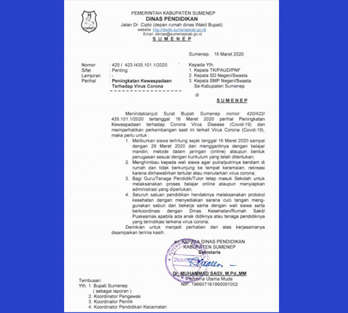https://seputarmadura.com/wp-content/uploads/2020/03/Waspada-Covid19-Sekolah-di-Sumenep-Diliburkan-Mulai-Hari-Ini.jpg
